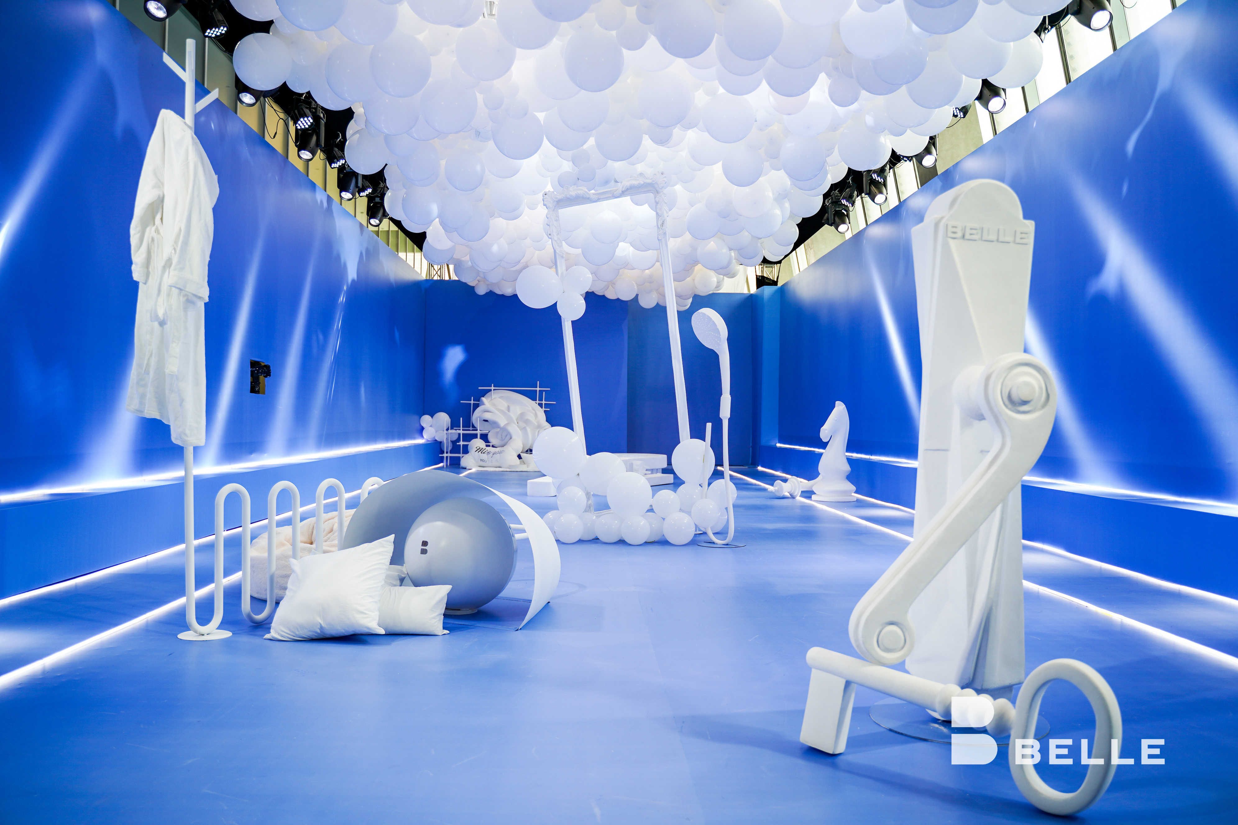 云發(fā)布會線下場地布置