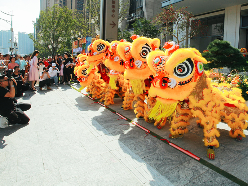 項目竣工典禮現(xiàn)場